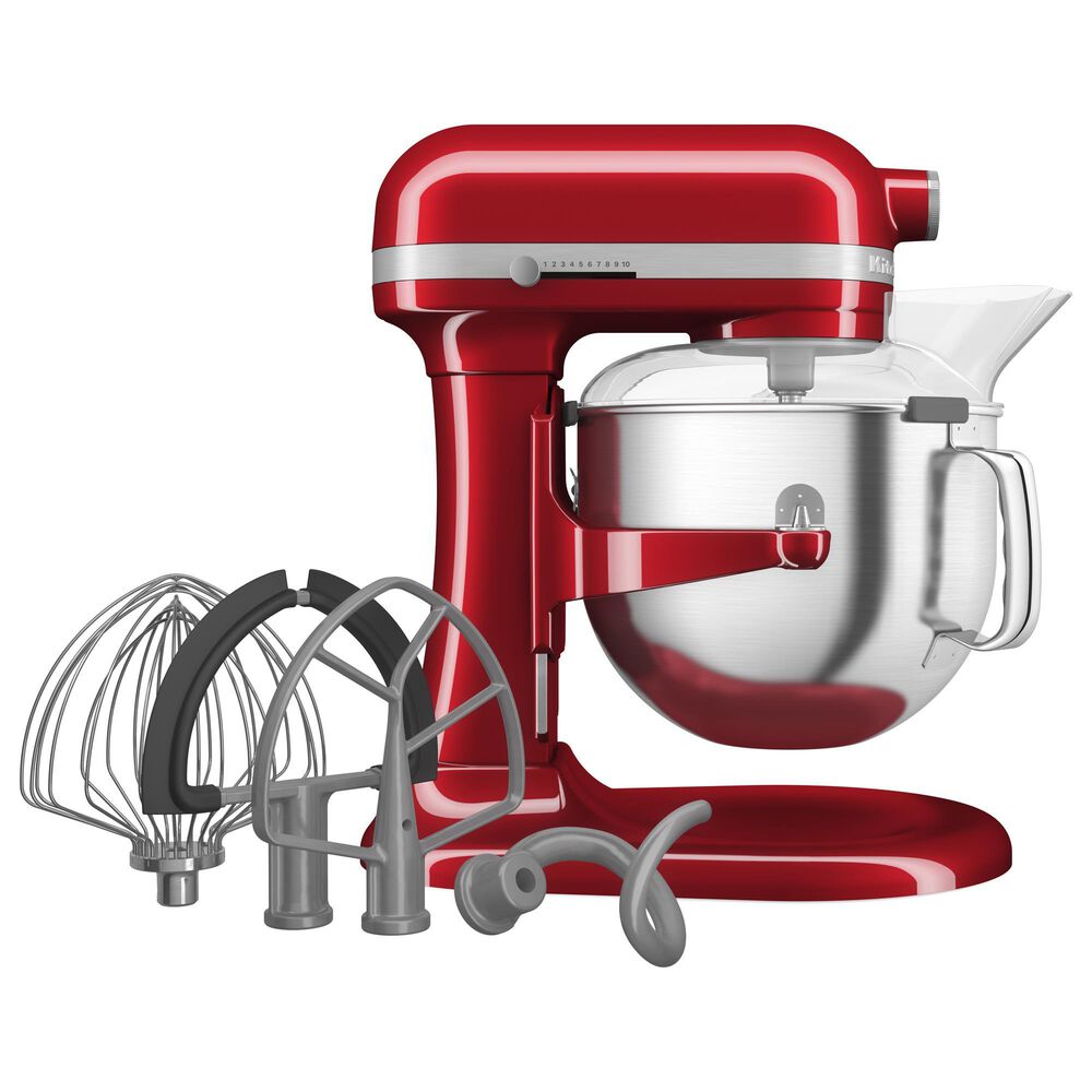 KitchenAid 7-Quart Bowl-Lift Stand Mixer in Candy Apple Red, , large