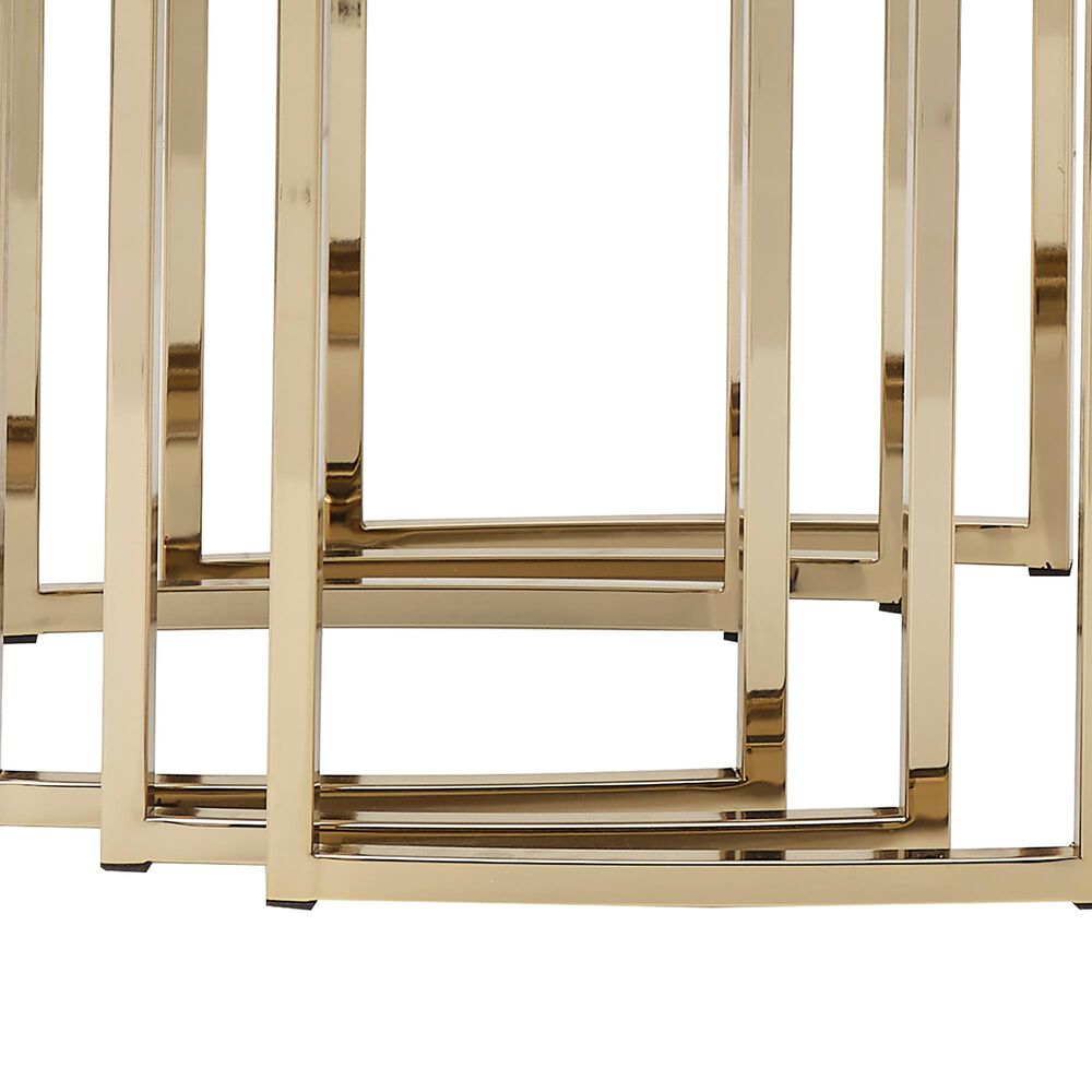 Vista Haus Lisbon 3-Piece Nesting Table Set in Silken Matte Cream, , large