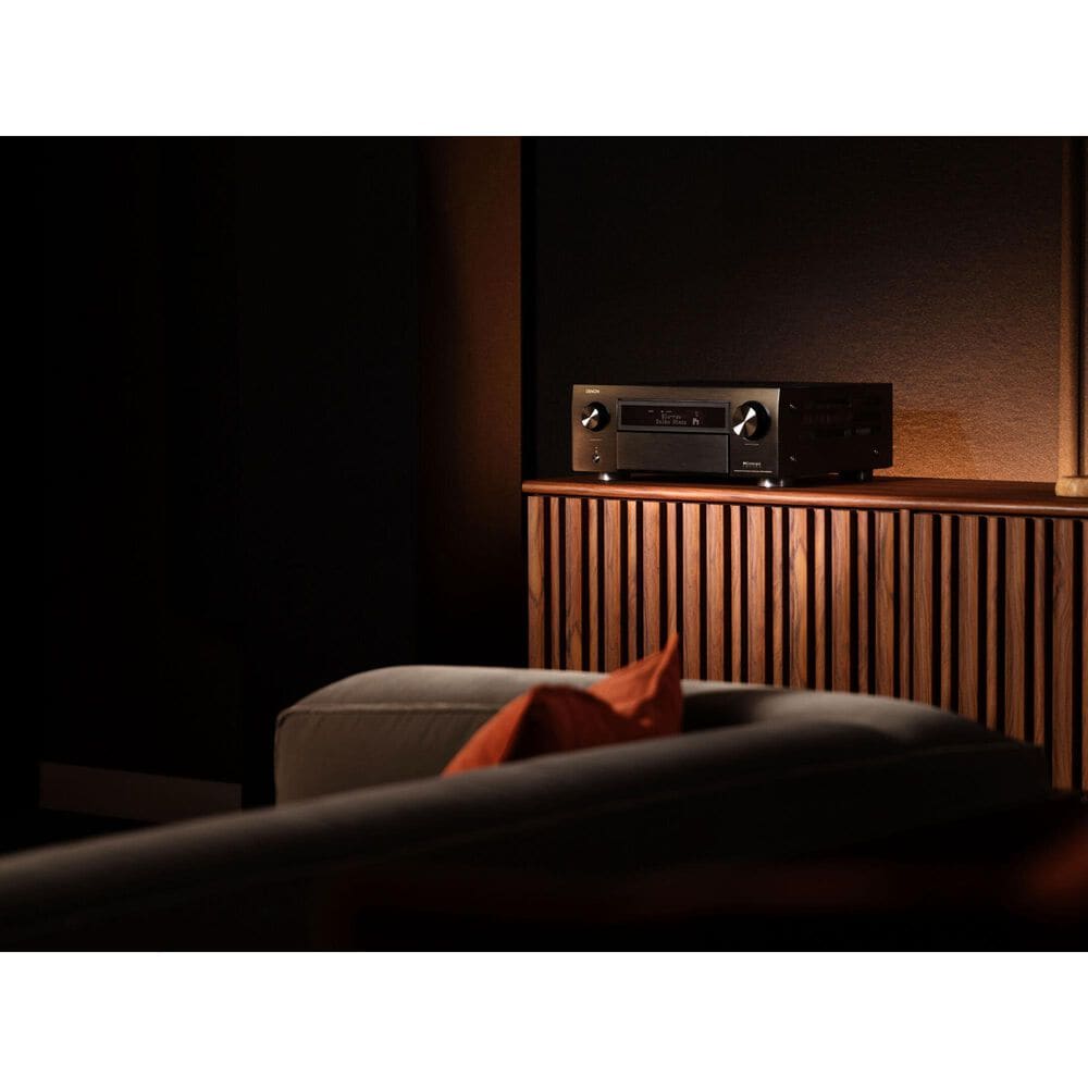Denon 11.4 Channel AV Reciever in Black, , large