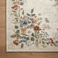 Rifle Paper Co Laurel Strawberry Fields 6"6" x 9"2" Cream Area Rug, , large