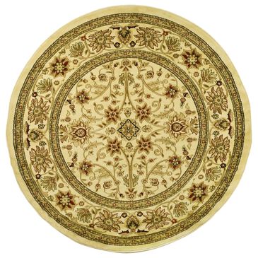 Safavieh Lyndhurst LNH212 3" Round Ivory Area Rug, , large