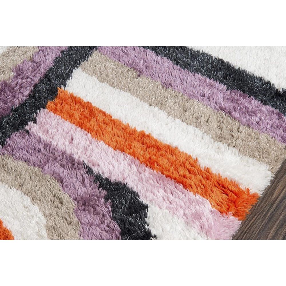Novogratz Retro RET-5 2&#39;3&quot; x 7&#39;6&quot; Lavender Runner, , large
