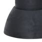 Zuo Modern Wisdom Table Stool in Matte Black/Black, , large