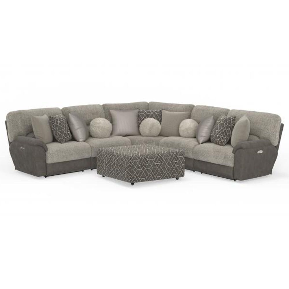 Hartsfield Rendezvous Castered Cocktail Ottoman in Fawn, , large