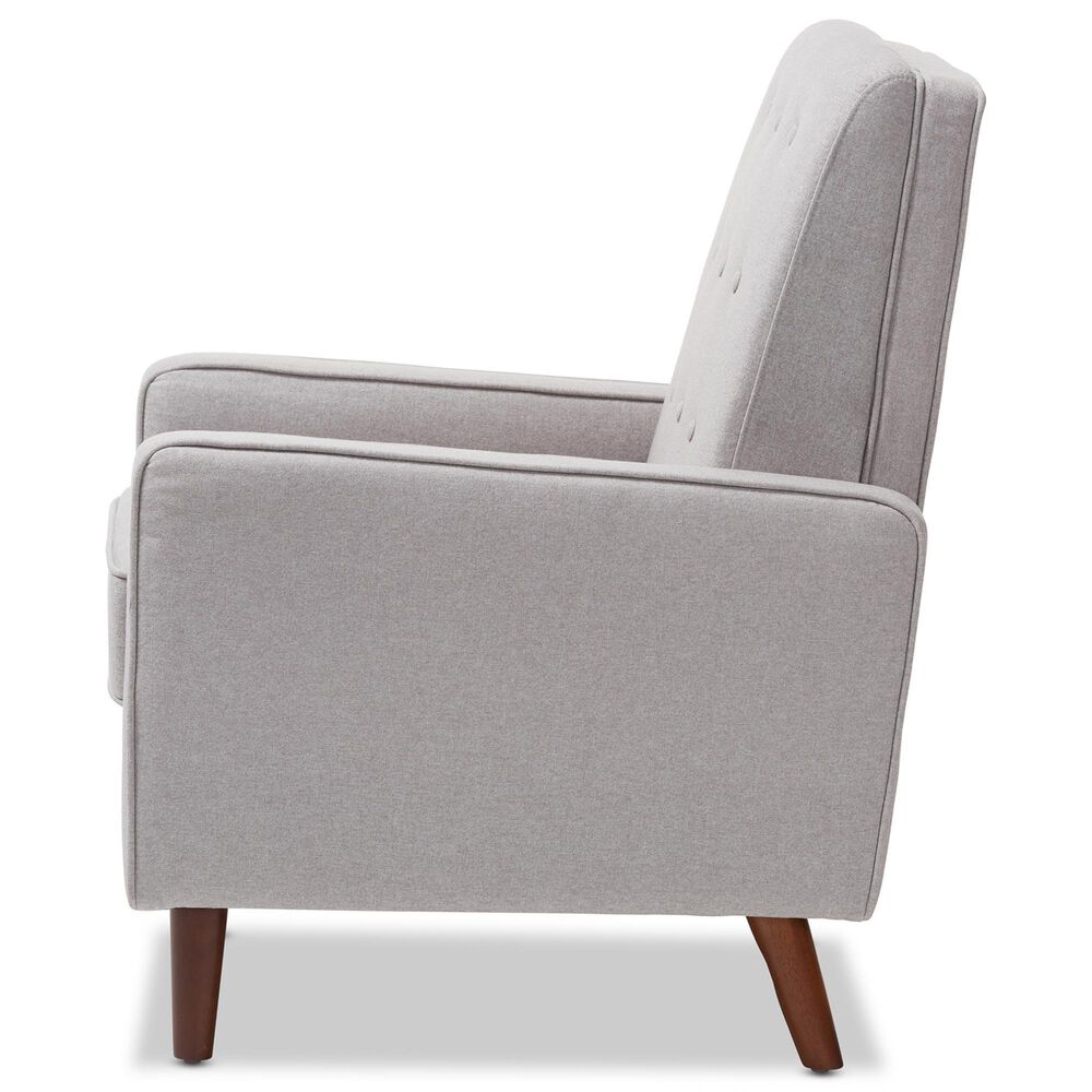 Baxton Studio Mathias Lounge Chair in Light Grey, , large