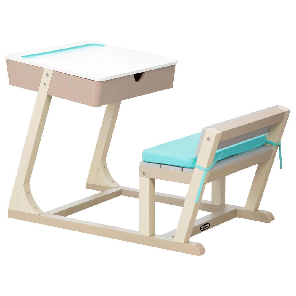 MGA Entertainment Great Ideas Desk in White and Tan, , large