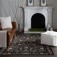 Central Oriental Rooted Abbey and Multicolor 7"10" x 9"10" Area Rug, , large