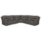 Ashley 7-Piece Power Symmetrical Console Reclining Sectional in Anchor, , large