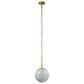 Jamie Young Direct Ship Callister 1-Light Pendant in Blue, , large