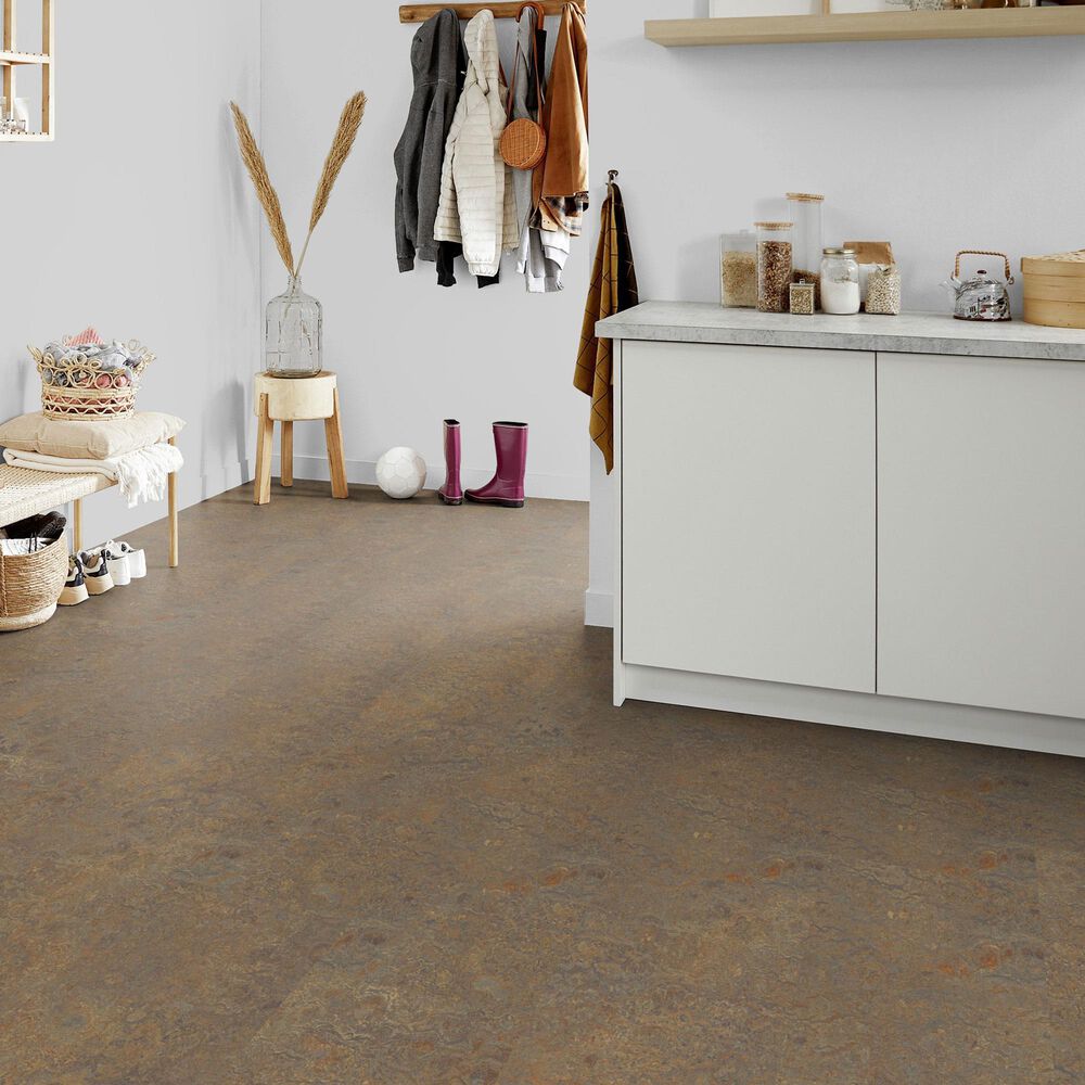 Forbo Marmoleum Cinch Loc Seal 12&quot; x 36&quot; Laminate Tile in Cork Tree, , large