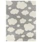 Balta Rugs Clouds 5"3" x 7" Grey Kids Area Rug, , large
