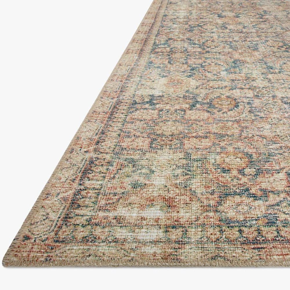 Angela Rose Aubrey 2&#39;6&quot; x 7&#39;6&quot; Navy and Multicolor Runner, , large
