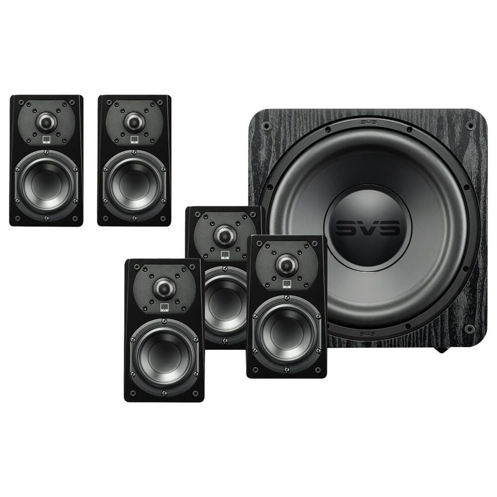 SVS Prime Satellite 5.1 System in Black Ash, , large