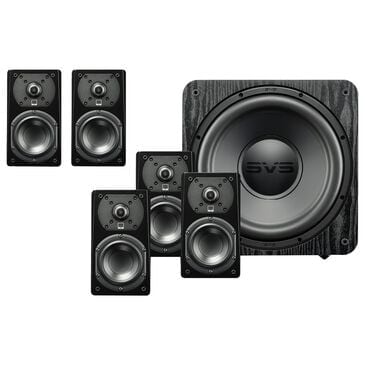 SVS Prime Satellite 5.1 System in Black Ash, , large