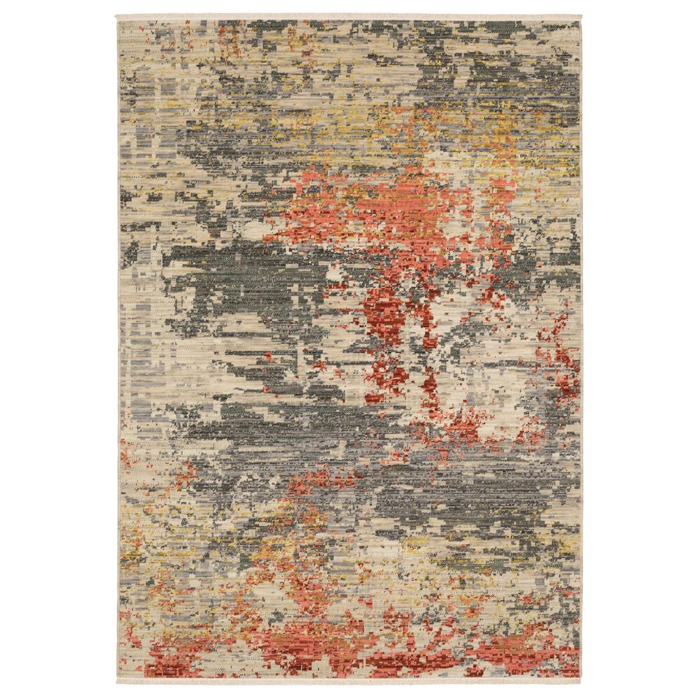Oriental Weavers Soleri 2" x 3" Beige and Pink Area Rug, , large