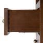 Butler Specialty Company Nora 2-Drawer Wide Nightstand with Open Shelf in Walnut, , large