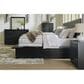 Ashley Londer King Panel Bed  in Black  in Black, , large