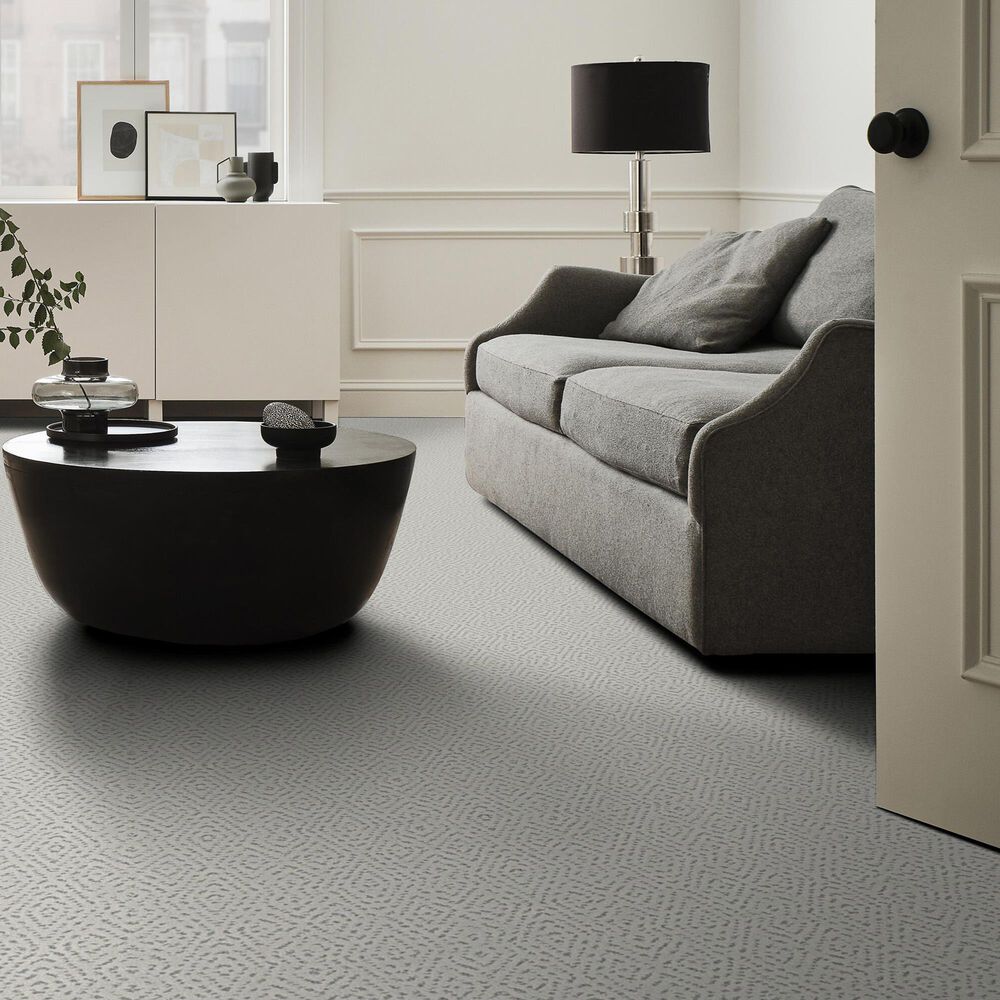 Shaw Elaborate Artifact Carpet in Serene Blue, , large