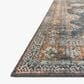 Loloi II Skye SKY-10 7"6" x 9"6" Sea and Rust Area Rug, , large