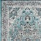 Safavieh Skyler SKY126M 2" x 12" Blue and Ivory Runner, , large
