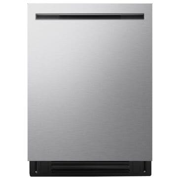 LG 24" Smart FlushFit Top Control Dishwasher with QuadWash Pro in Stainless Steel, , large