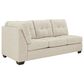 Ashley Falkirk 2-Piece Right Facing Sectional with Chaise in Parchment, , large