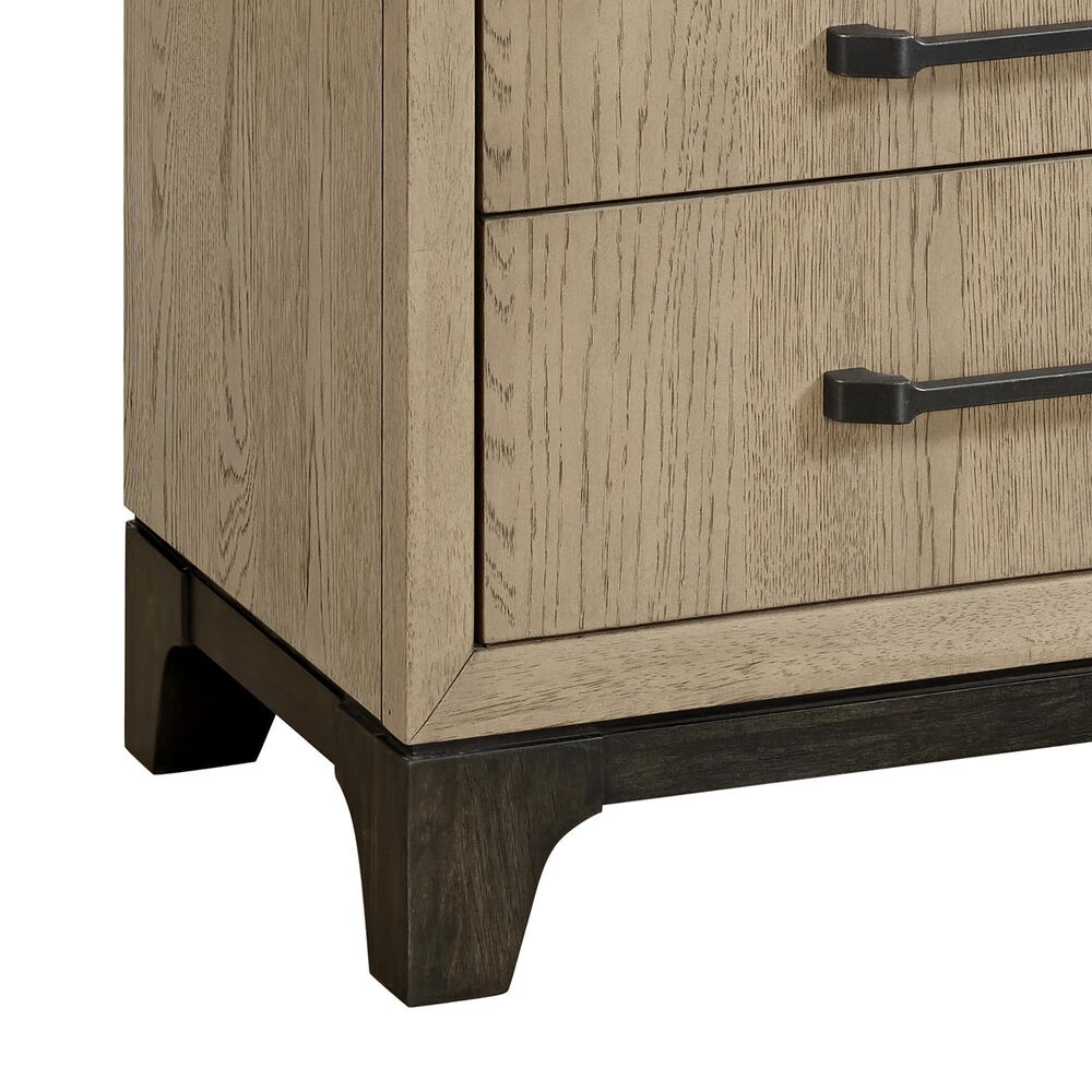 Emerald Home Furnishings Sutton Place 3-Drawer Nightstand in Caramel and Cocoa, , large
