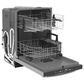 GE Appliances 24" Built-In Bar Handle Dishwasher with Top Control and 52 dBA in Fingerprint Resistant Stainless Steel, , large