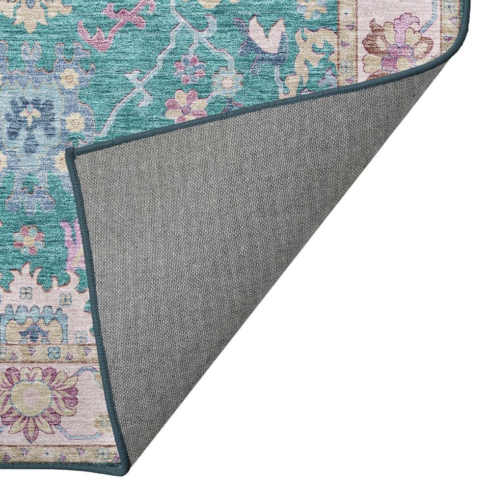 Dalyn Rug Company Hatay HY7 3&#39; x 5&#39; Teal Area Rug, , large