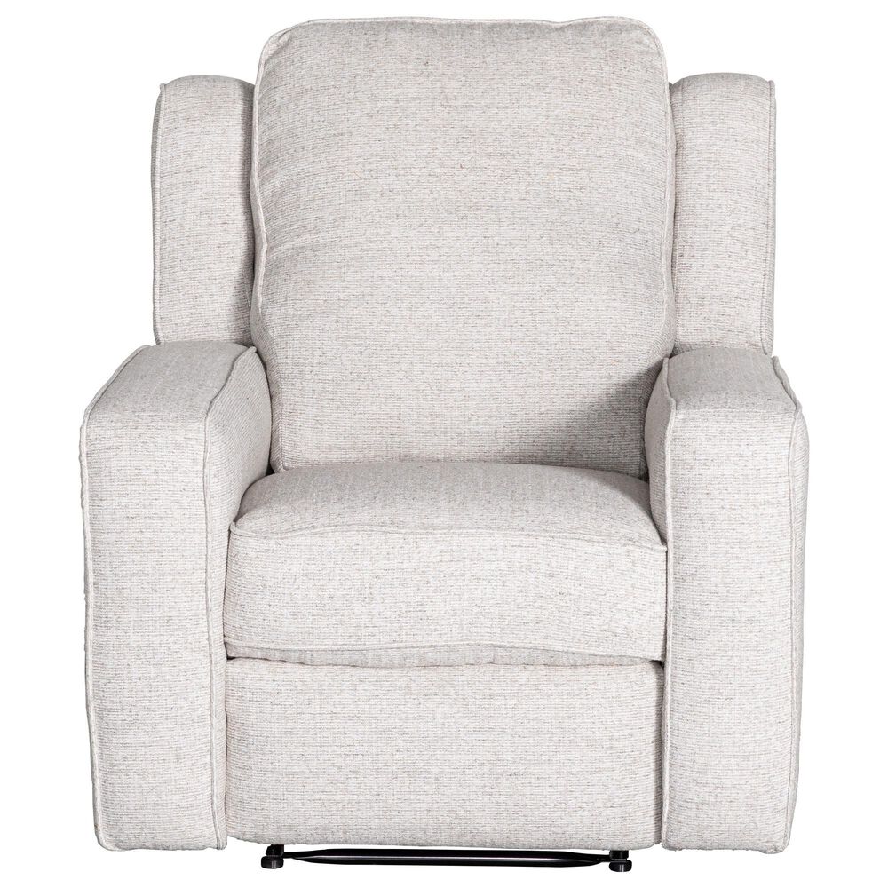 Southern Motion City Limits Manual Wall Hugger Recliner in Mavis Sugar, , large