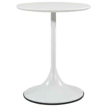 OSP Home Flower Side Table in White, , large