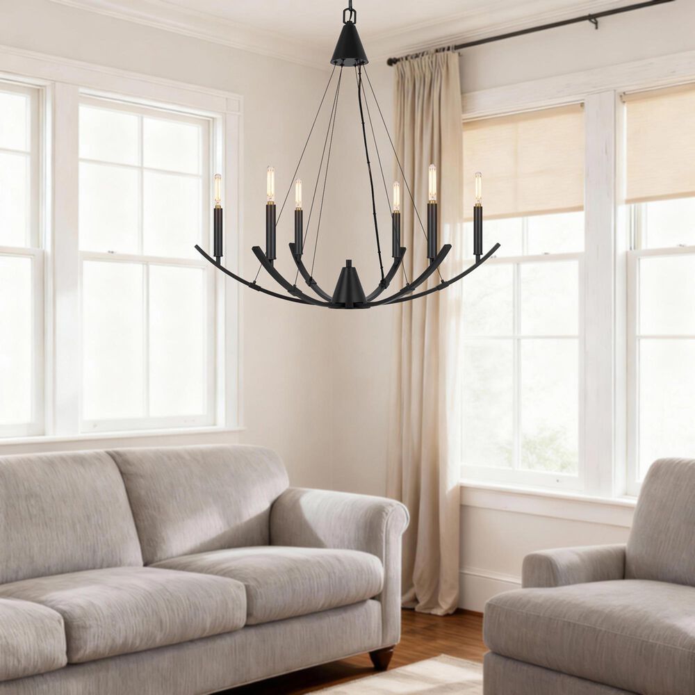 Cal Lighting Equinox Chandelier in Oil Rubbed Bronze, , large