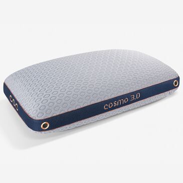 Bedgear Cosmo 0.0 King Performance Pillow in Gray and Rose Gold, , large