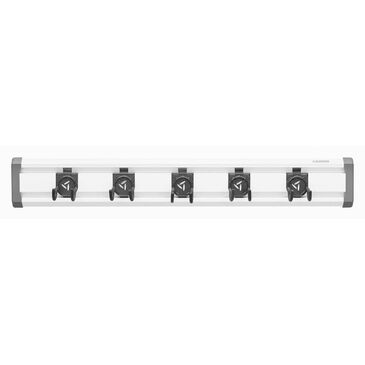 Gladiator 42 in. L GearTrack Garage Track Storage System with 5-Hooks, , large
