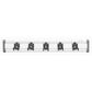 Gladiator 42 in. L GearTrack Garage Track Storage System with 5-Hooks, , large