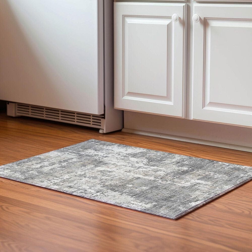 Dalyn Rug Company Kochi KC7 Gray 2&#39;6&quot; x 3&#39;10&quot; Area Rug, , large