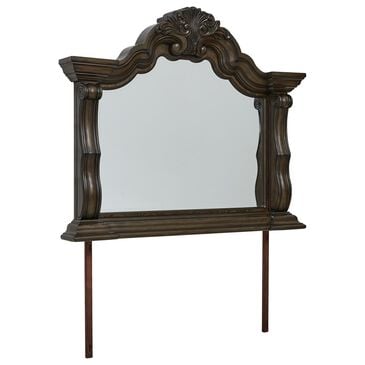 Millenium Maylee Bedroom Mirror in Dark Brown, , large