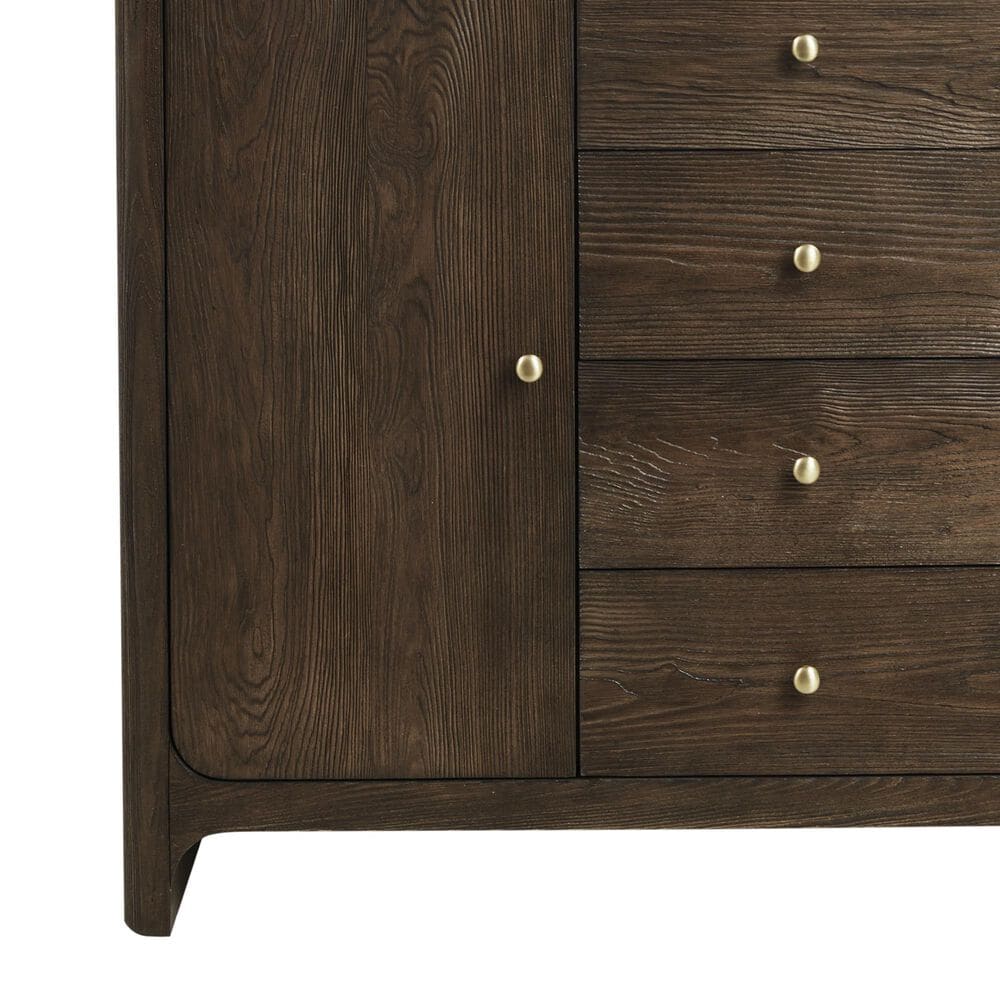 James Martin Vanities Gracyn 48" Single Bathroom Vanity in Sable with 3 cm Victorian Silver Quartz Top and Rectangular Sink, , large