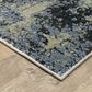 Oriental Weavers Caravan Brush Up 2"3" x 7"6" Blue and Green Runner, , large