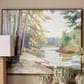 Slatehouse Riverside Pines 50" x 40" Wall Art in Green, , large