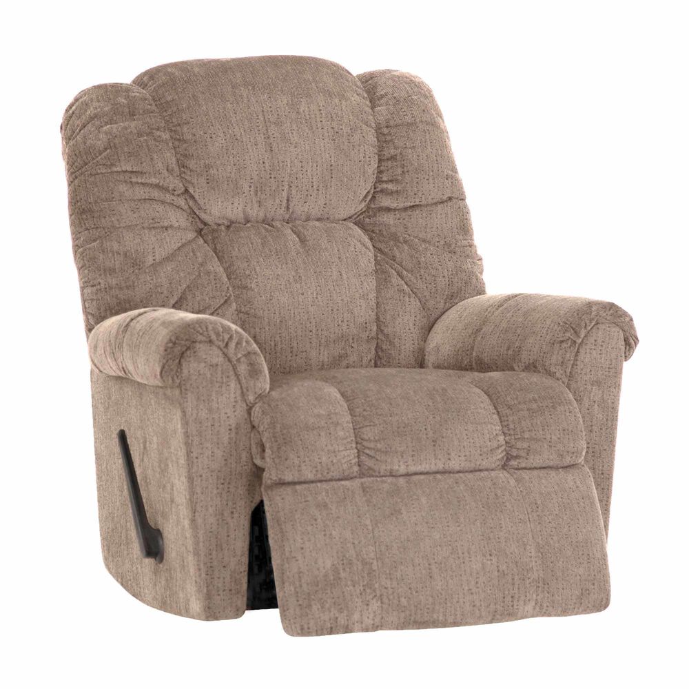 Moore Furniture Ruben Manual Rocker Recliner in Westwood Toffee, , large