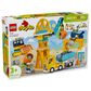 LEGO Duplo 3-In-1 Construction Site and Vehicles Building Set, , large