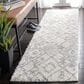 Safavieh Parma Shag PMA583A 2"3" x 9" Cream and Grey Runner, , large