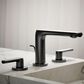 Kohler Avid Widespread Bathroom Sink Faucet in Matte Black, , large