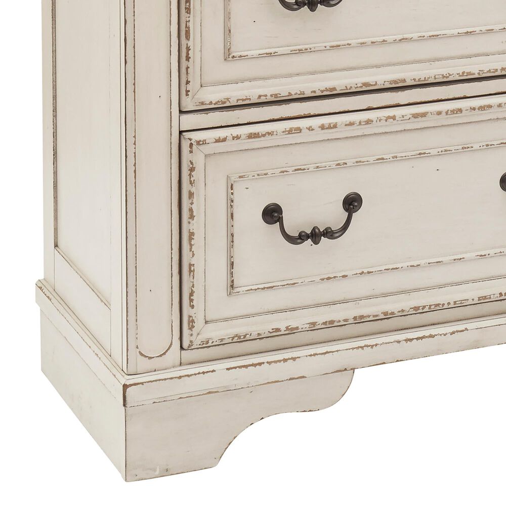 Ashley Realyn 3-Piece Queen Storage Bed Set in Chipped White, , large