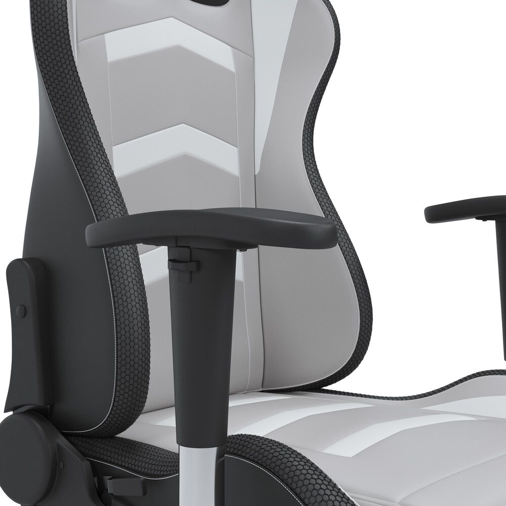 Ashley Lynxtyn Swivel Desk Chair in Black, , large