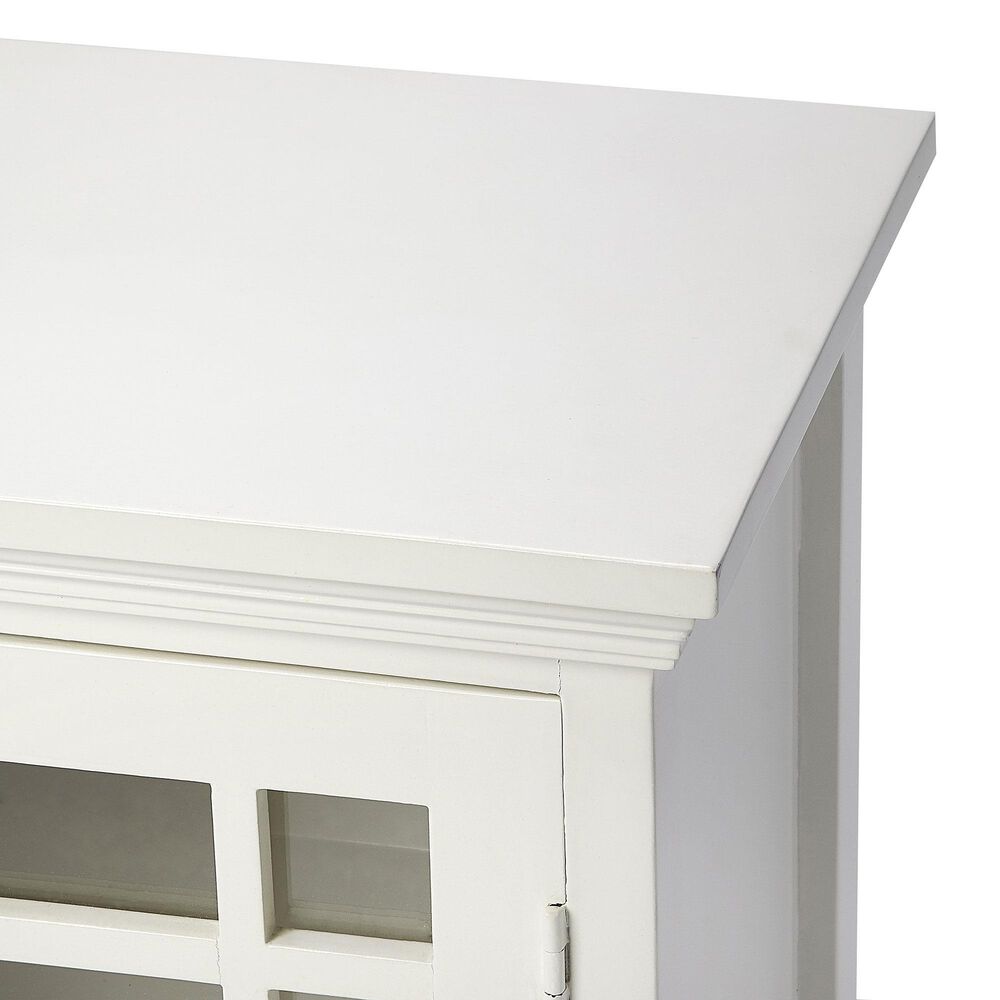 Butler Baxter Chairside Chest in White, , large