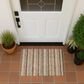 Dalyn Rug Company Soft Essentials Striped Paprika 2"6" x 3"10" Indoor/Outdoor Area Rug, , large