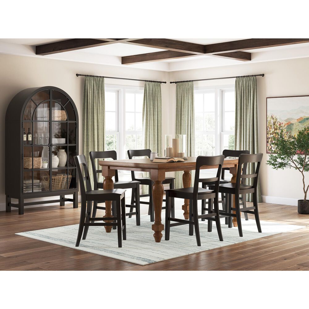 Ashley Greddinton Counter Stool in Black, , large