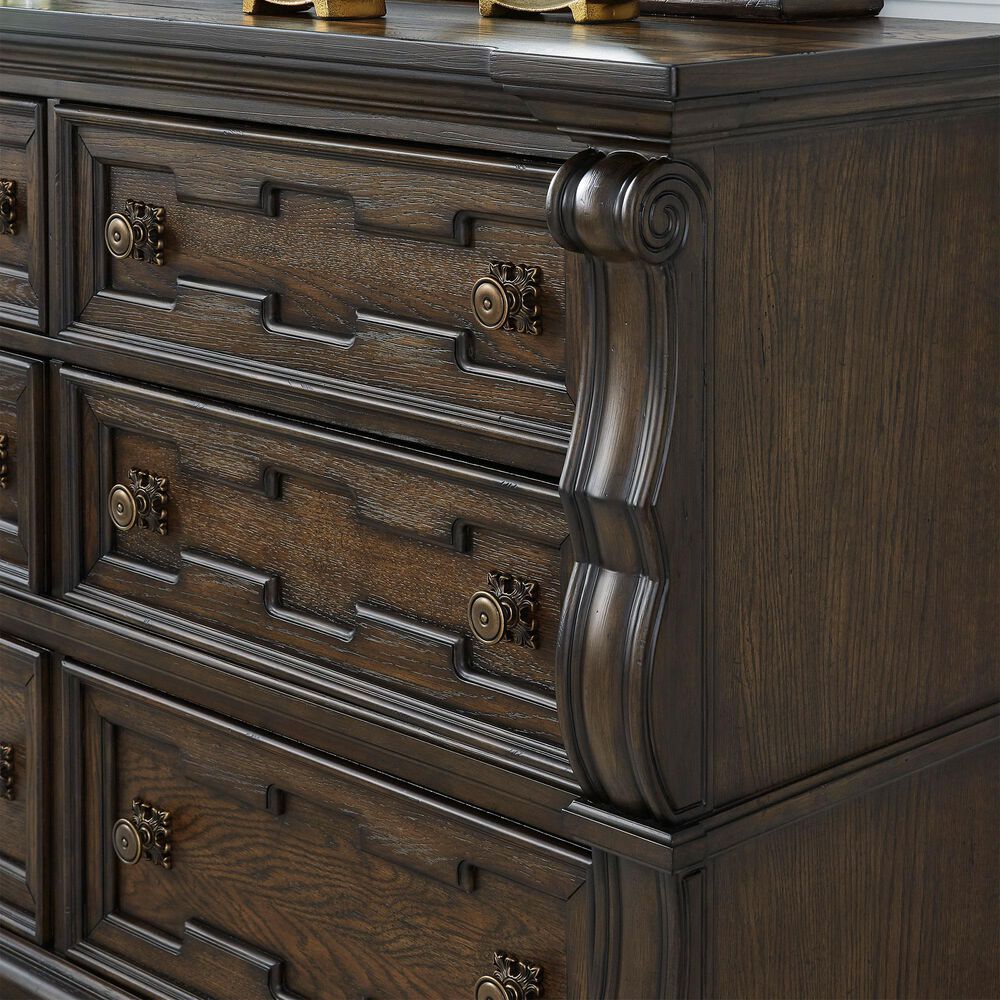 Millenium Maylee 6-Drawer Dresser in Dark Brown, , large